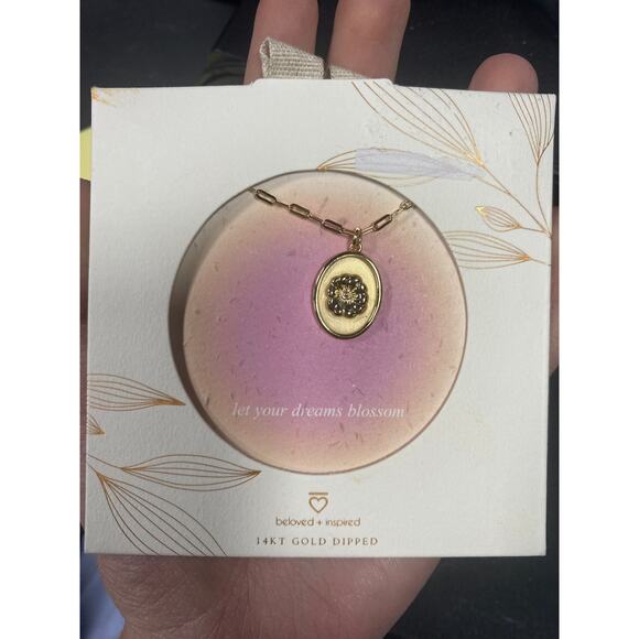 NWT - Beloved + Inspired 14K Gold Dipped Necklace - Picture 1 of 1